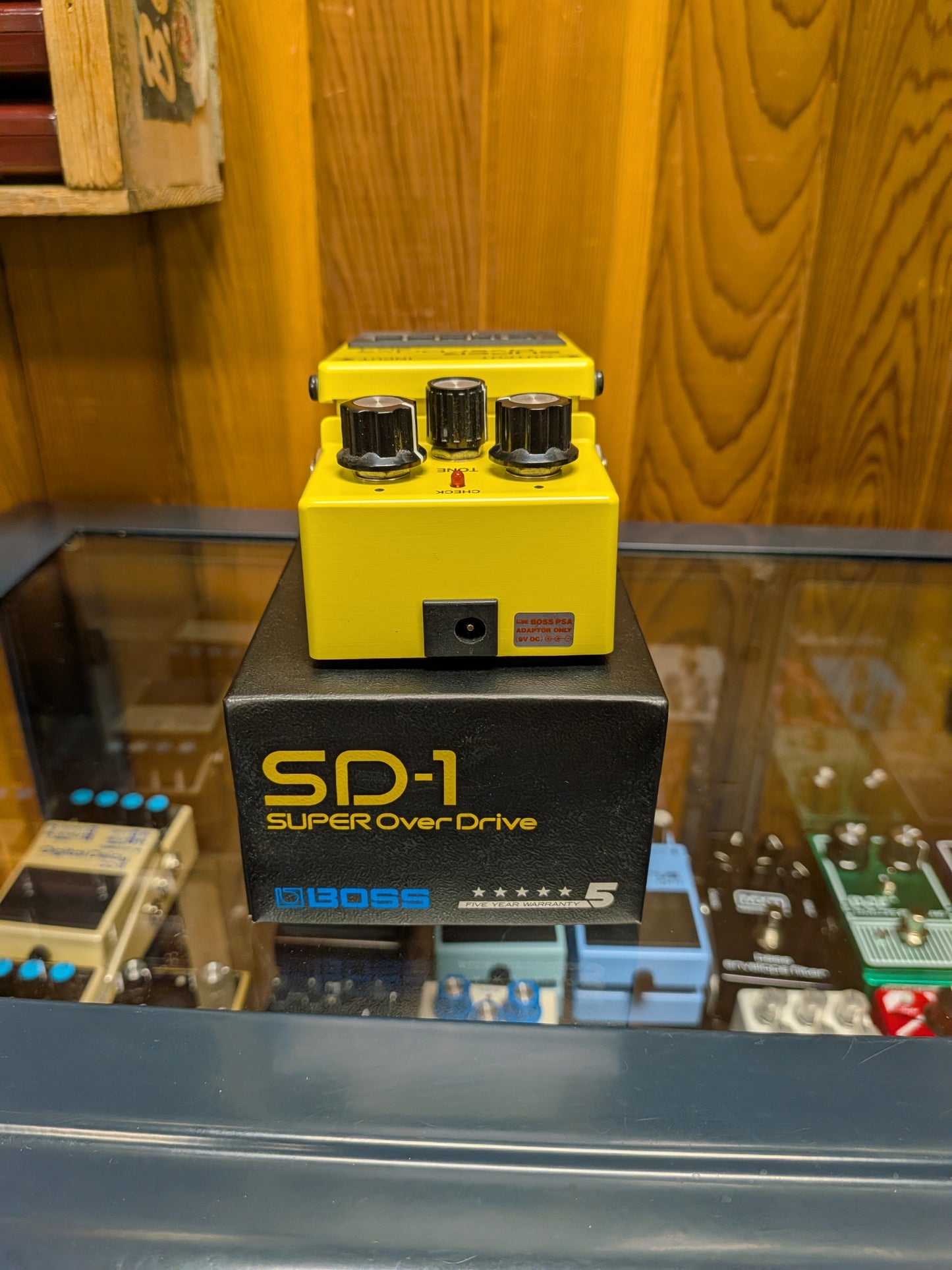 Boss SD-1 Super Overdrive Pedal w/Box (Used)