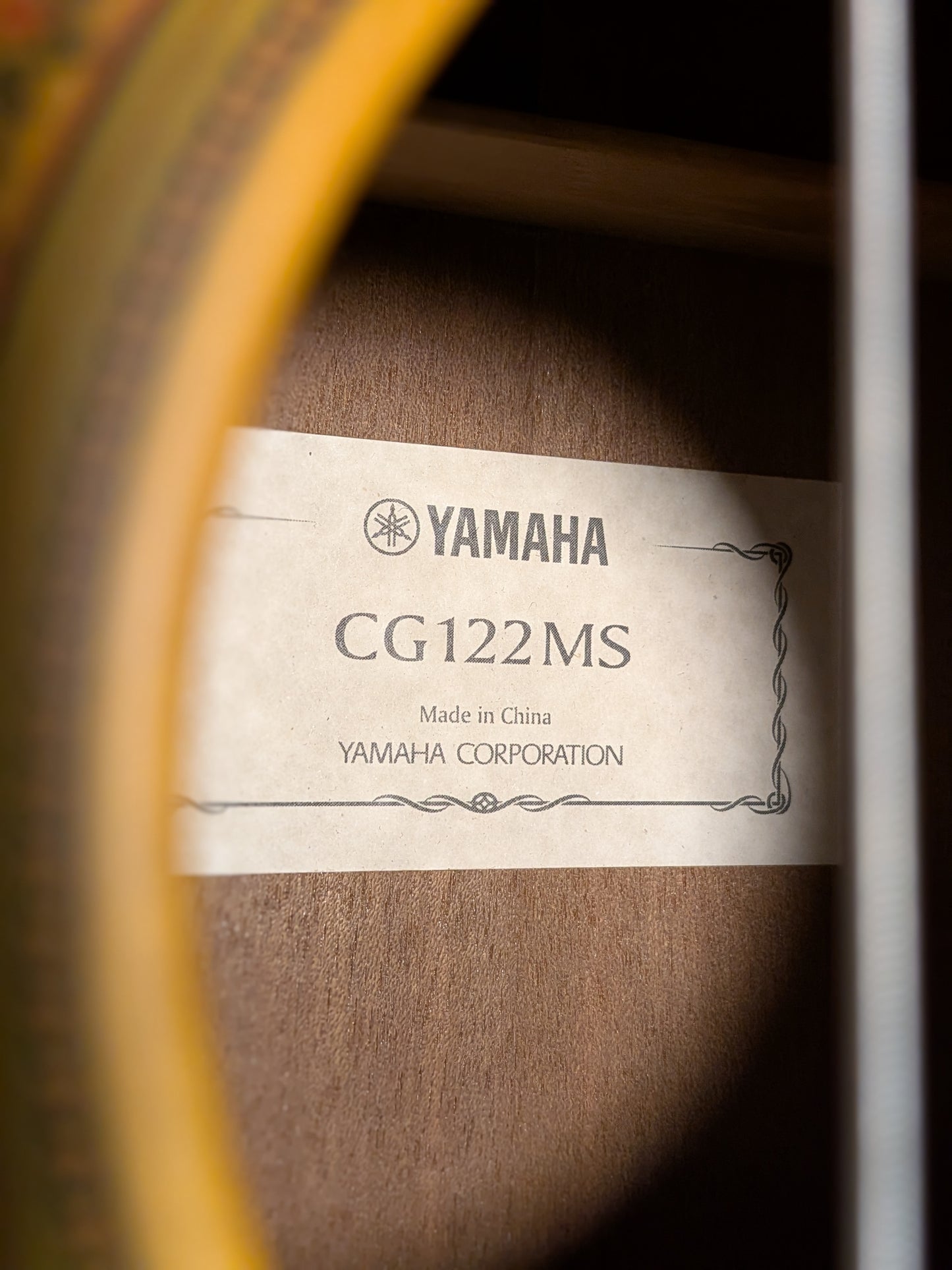 Yamaha CG122MS Classical Guitar (Used)