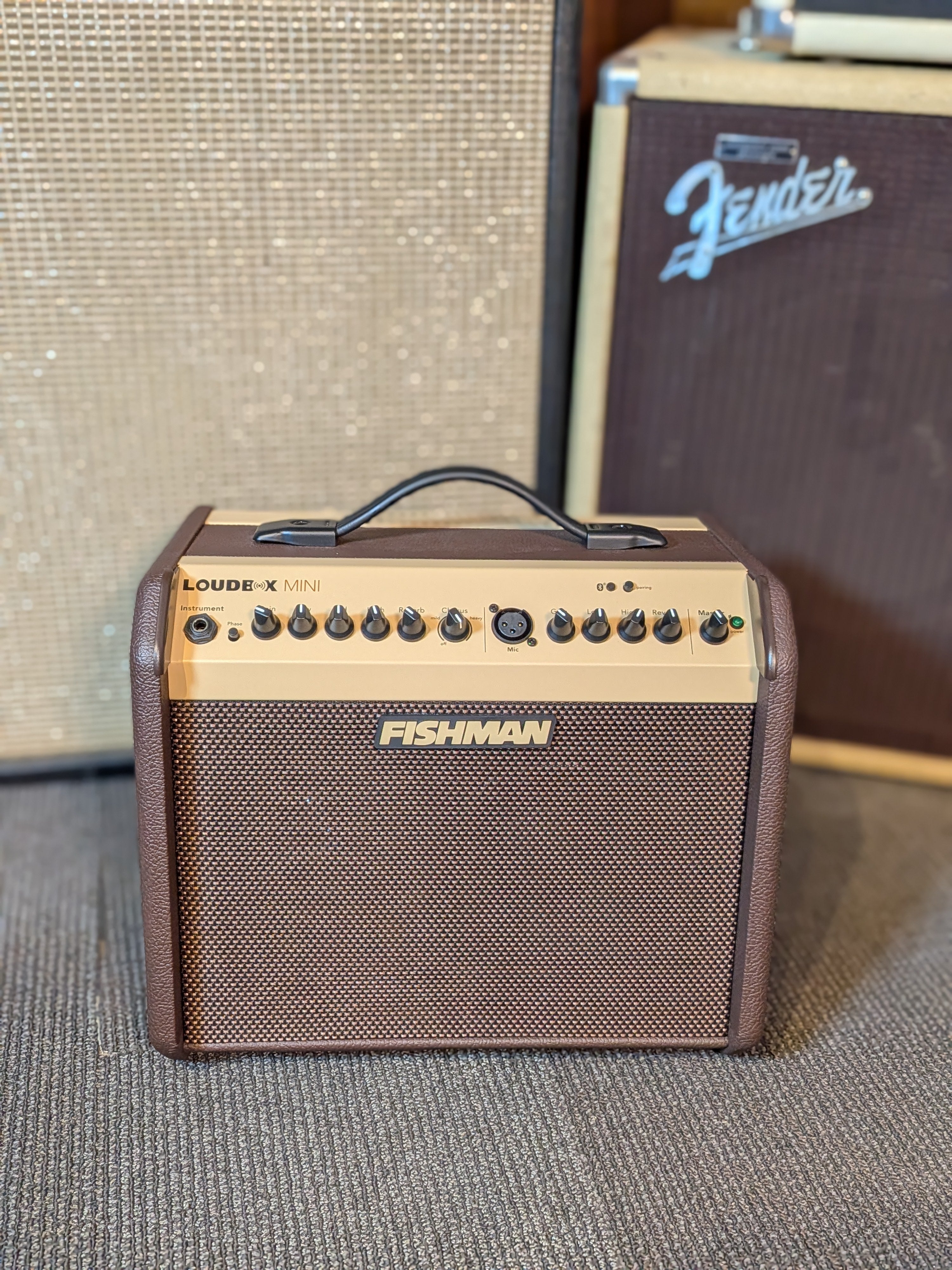 Fishman Loudbox Mini 60w Bluetooth Acoustic Instrument Amplifier w/Car ...