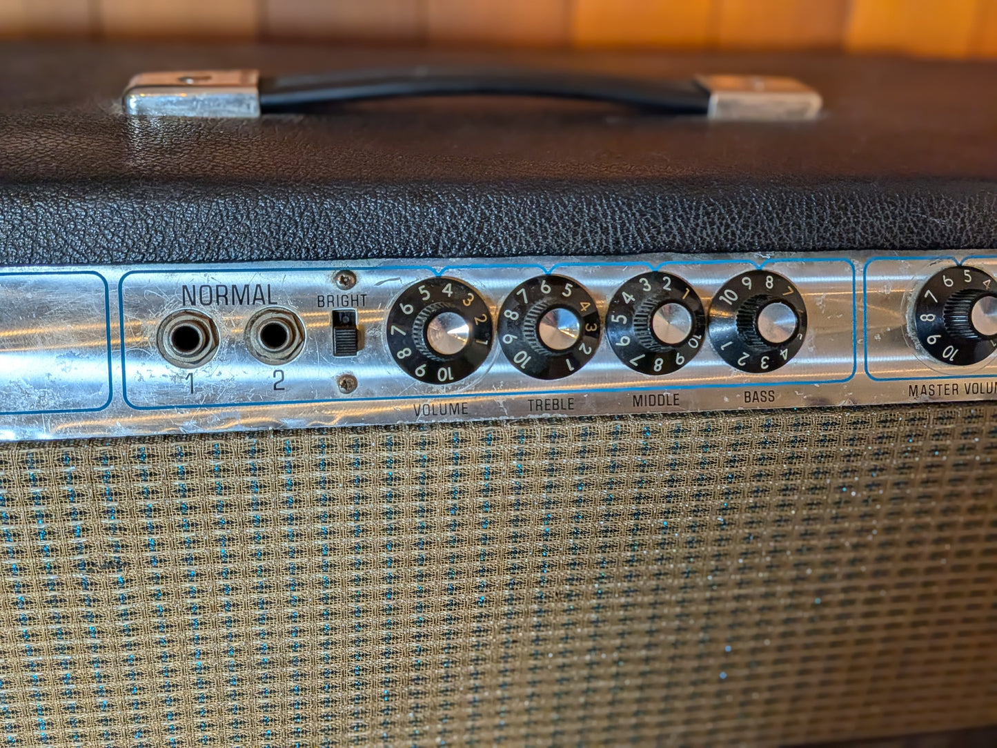 Fender Bassman 100 2-Channel 100w Silverface Guitar Amplifier (1972)