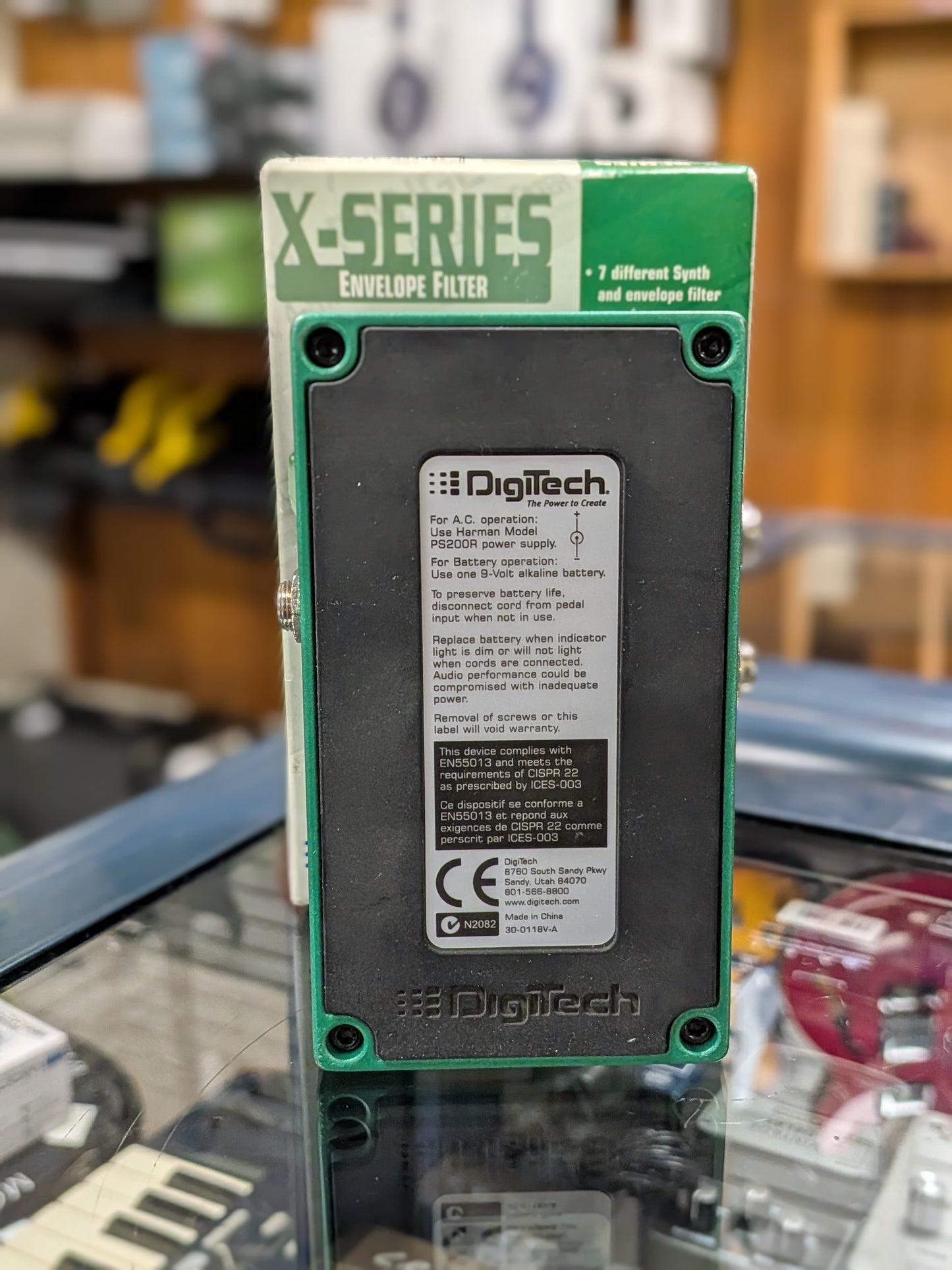 Digitech XSW Synth Wah Envelope Filter Pedal w/Box (Used)