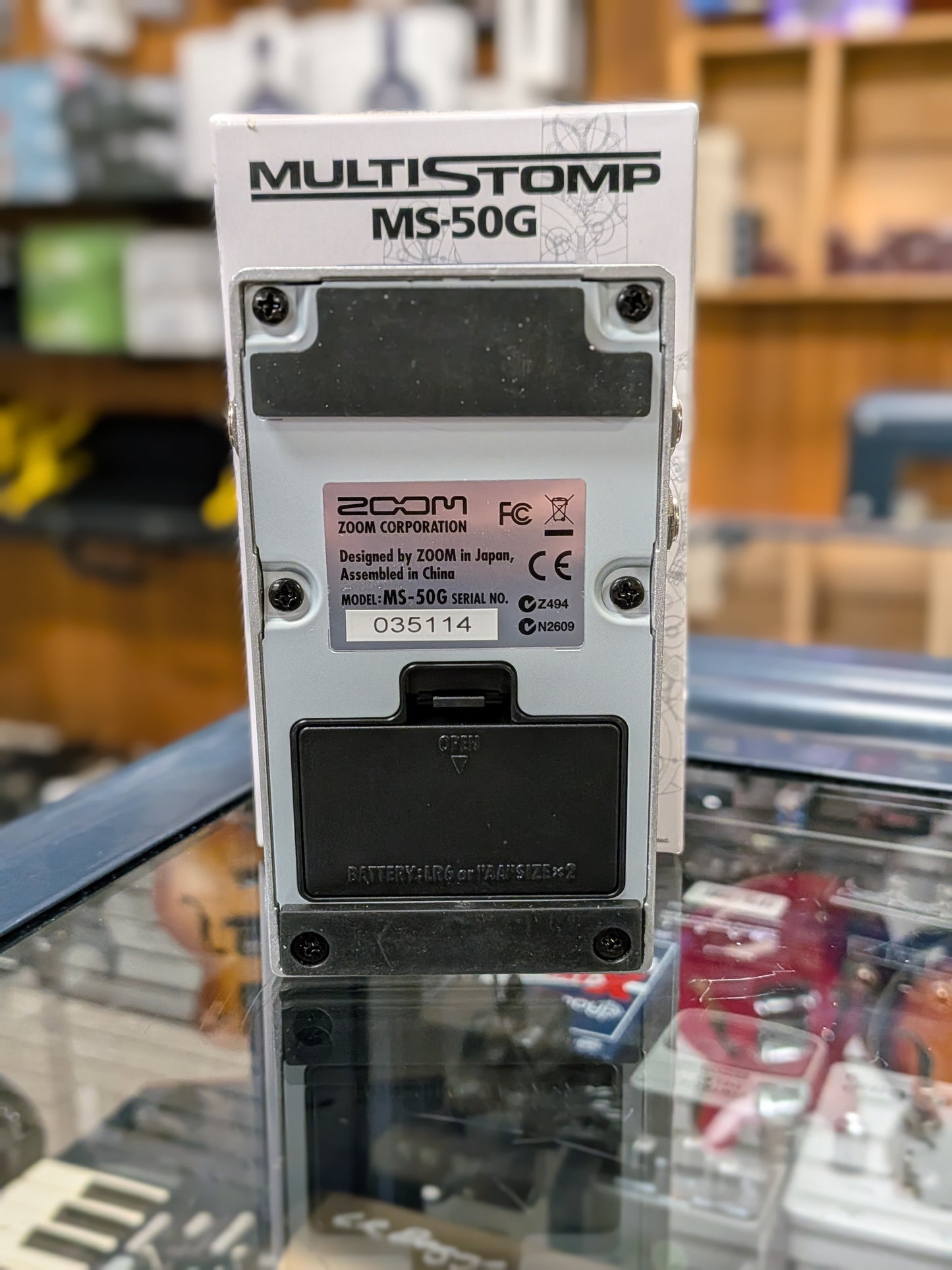 Zoom MS-50G MultiStomp Guitar Effects Pedal w/Box (Used)