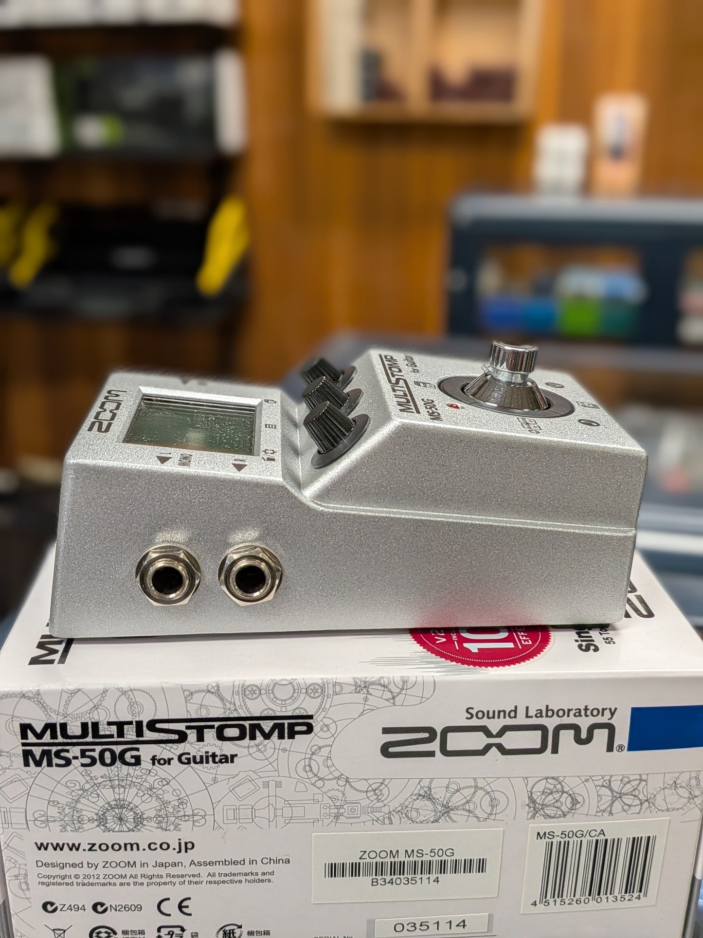 Zoom MS-50G MultiStomp Guitar Effects Pedal w/Box (Used)