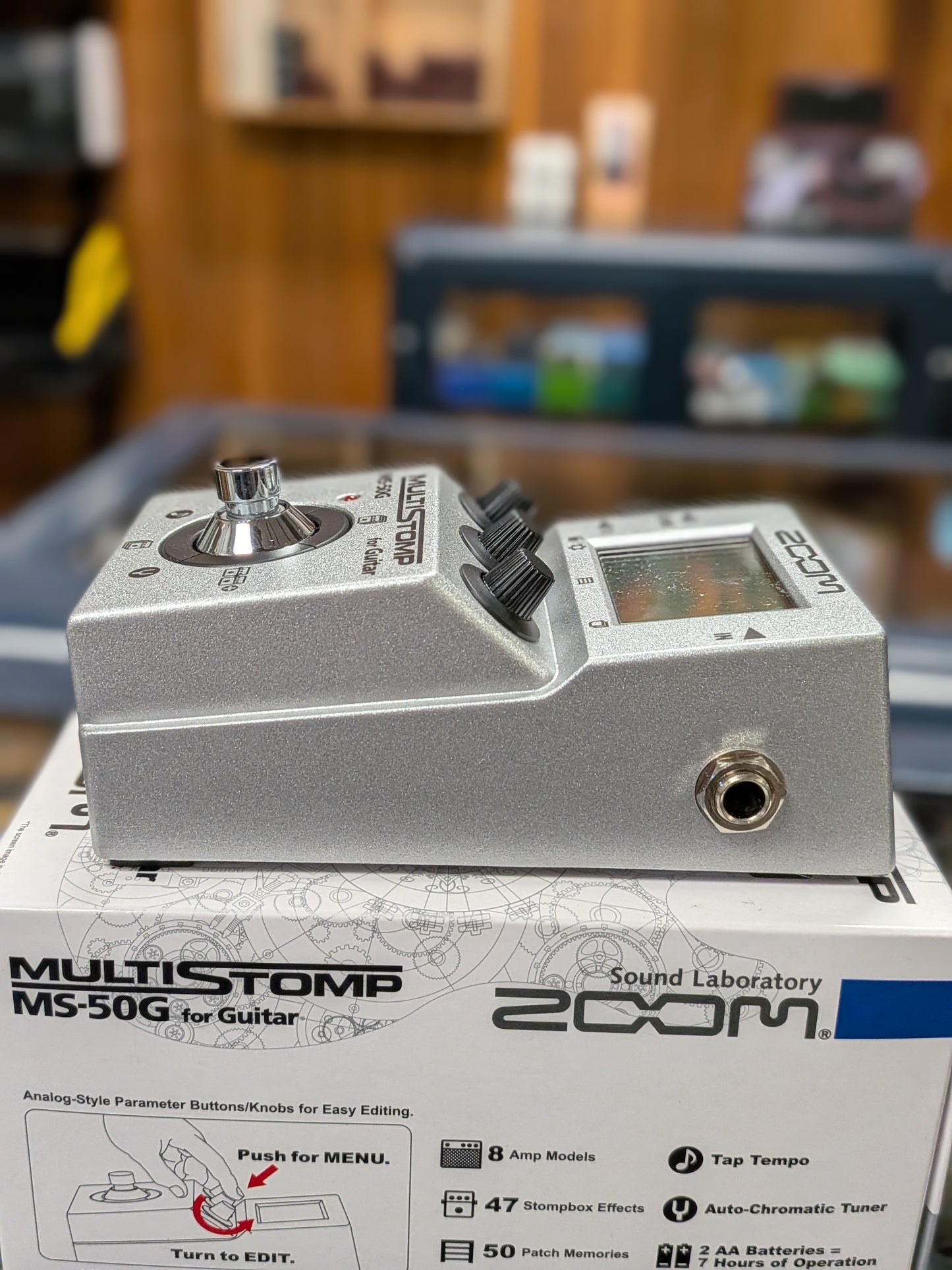 Zoom MS-50G MultiStomp Guitar Effects Pedal w/Box (Used)