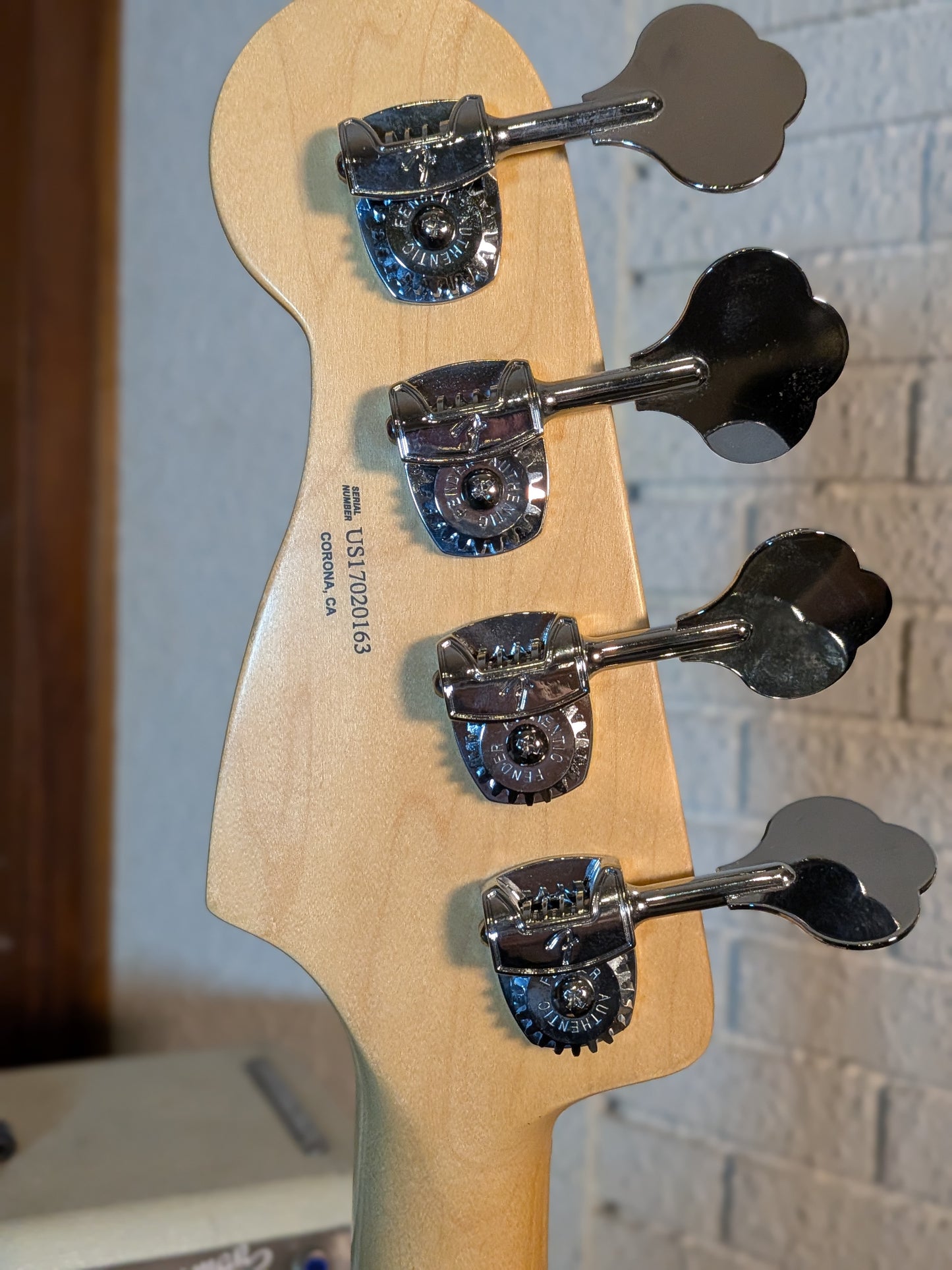 Fender American Elite Precision 4-String Active Bass Guitar w/Case - 3-Color Sunburst (2017)