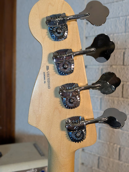 Fender American Elite Precision 4-String Active Bass Guitar w/Case - 3-Color Sunburst (2017)