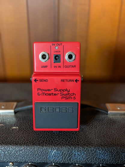 Boss PSM-5 Power Supply & Master Switch Pedal (1990)