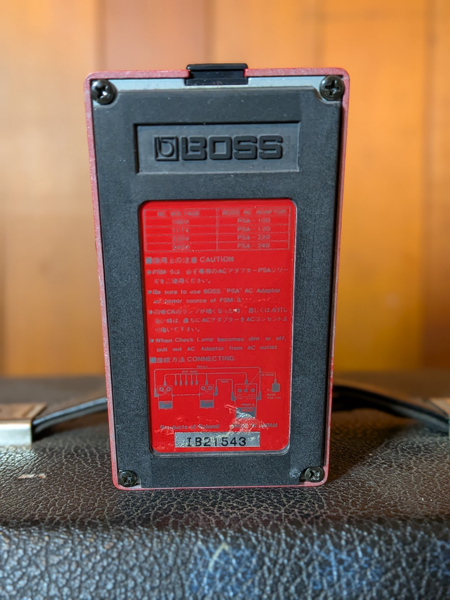 Boss PSM-5 Power Supply & Master Switch Pedal (1990)