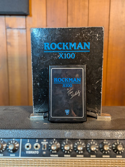 Rockman X100 Headphone Amplifier w/Power Mod, Box & Manual (Late 1980's)