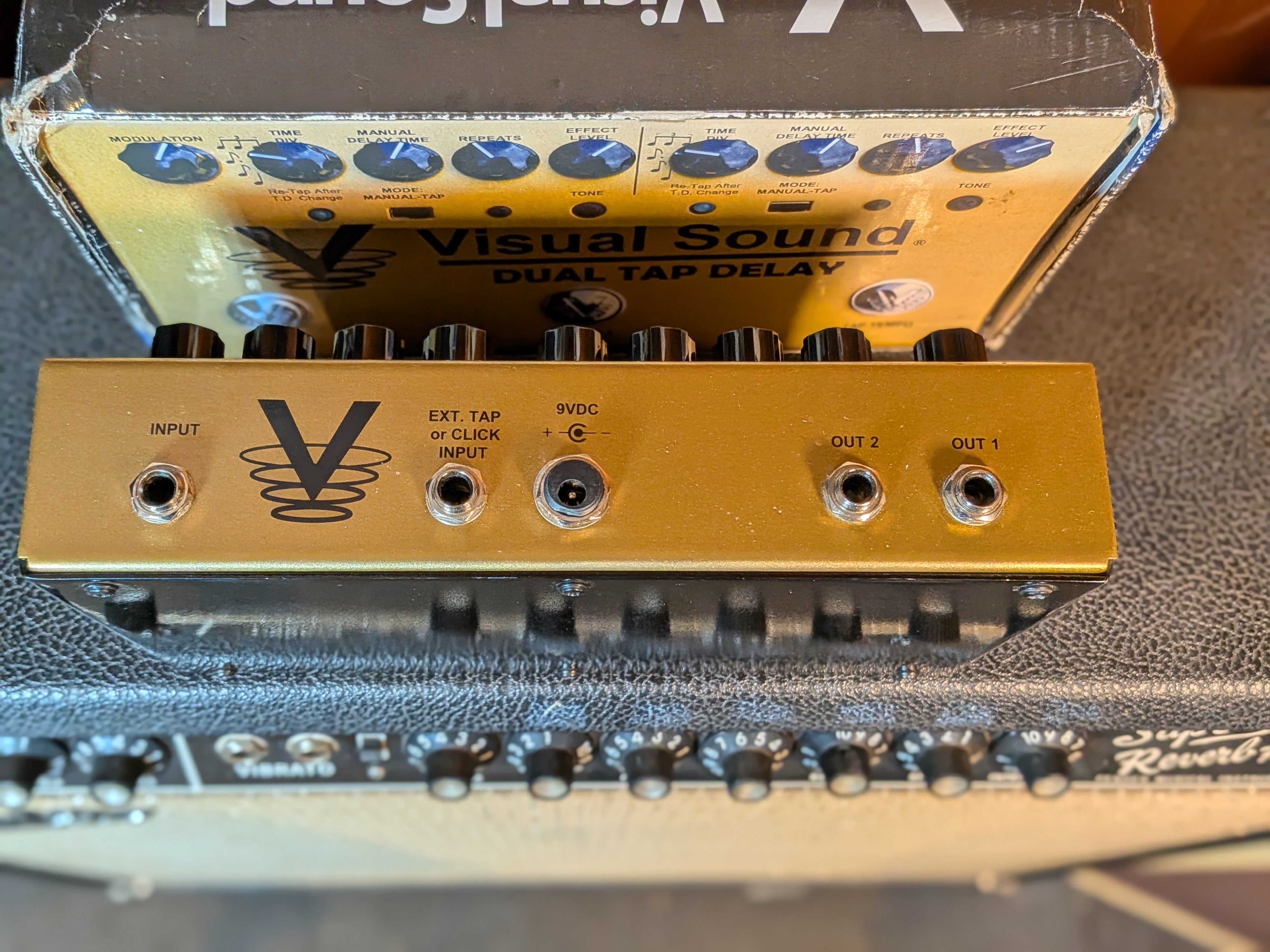 Visual Sound Dual Tap Delay Pedal w/Box (Used) – Acoustic Music Shop