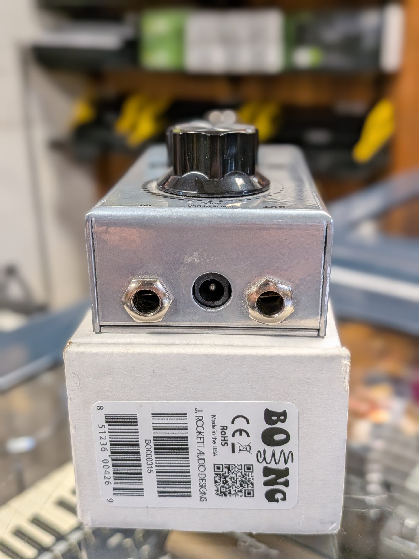 J. Rockett Boing Spring Reverb Pedal w/Box (Used)