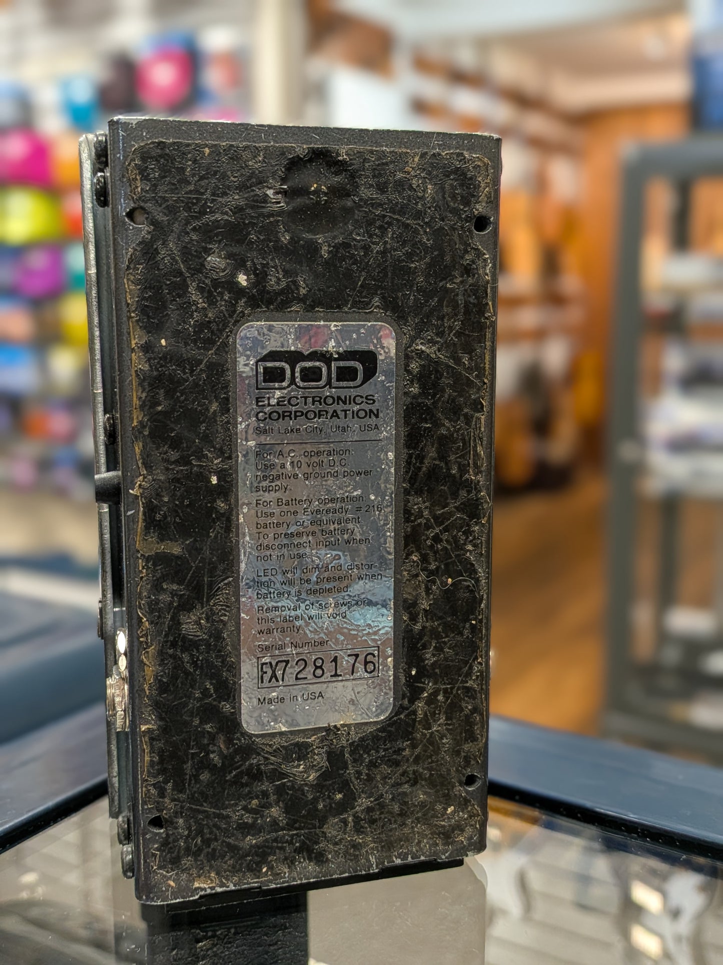 DOD FX-17 Wah-Volume Pedal w/Case (1990's)