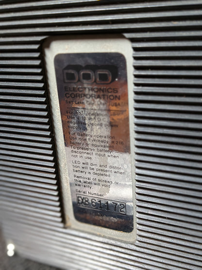 Digitech PDS 1002 Two Second Digital Delay Pedal w/Case (Late 1980's - Early 1990's)