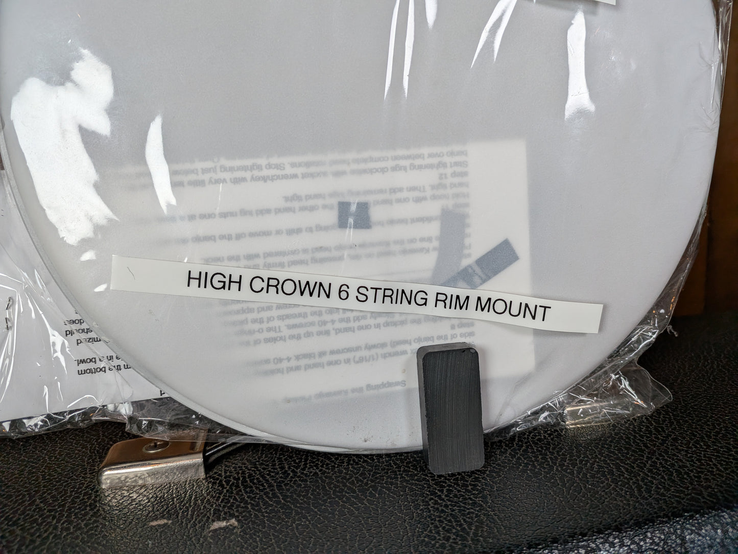 Kavanjo Banjo Pickup System - 11" High Crown 6 String Rim Mount (Old Stock)