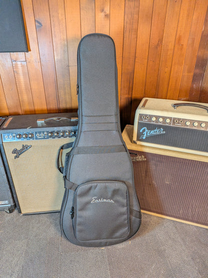 Eastman AC122-2CE Grand Auditorium Acoustic/Electric Guitar w/Gig Bag - Black (B-Stock Serial #M2300710)