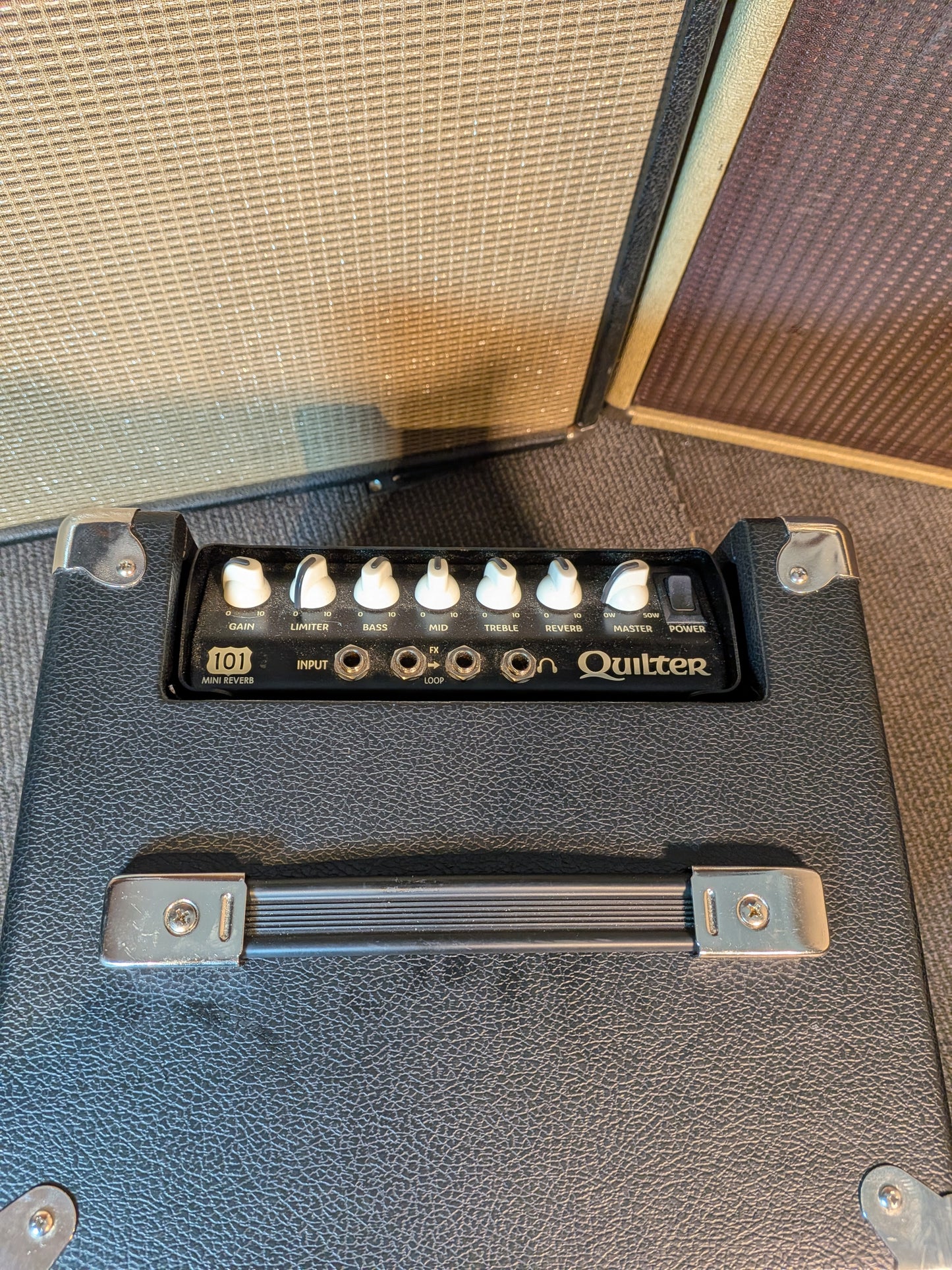 Quilter 101 Reverb & Block Dock 10TC Cabinet Bundle (Used)