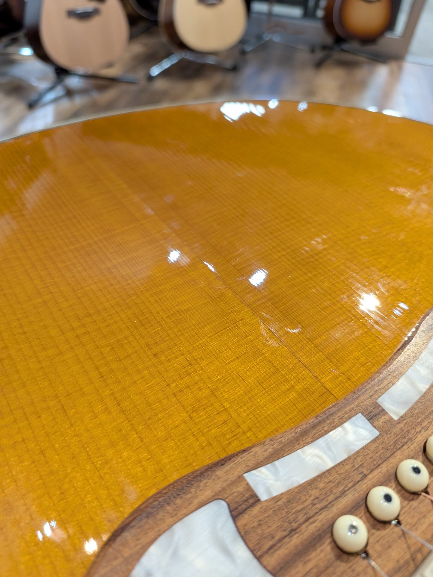 Epiphone J-200EC Studio Acoustic/Electric Guitar w/Case - Vintage Natural (2021)