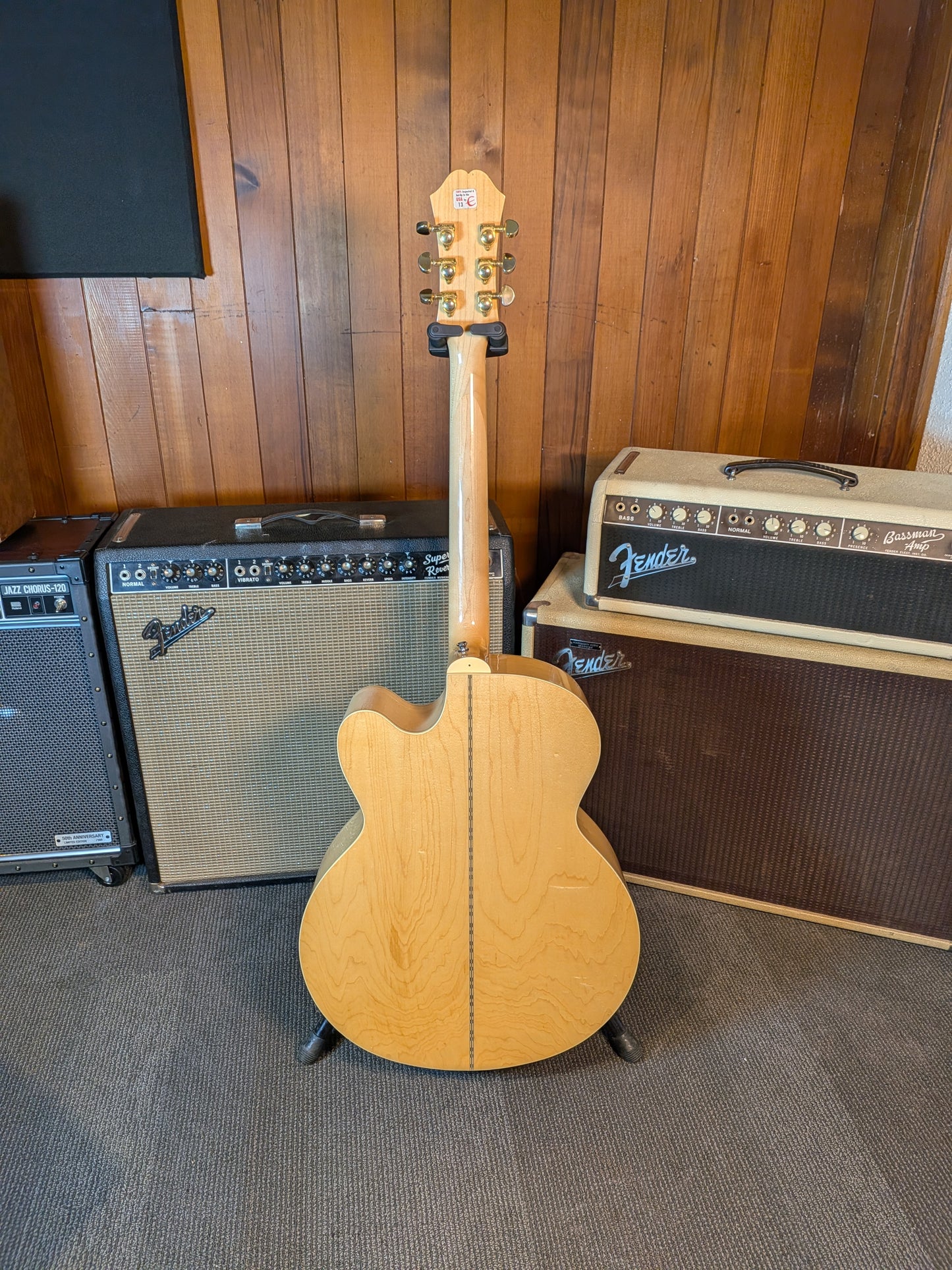Epiphone EJ-200CE Acoustic/Electric Guitar w/Case - Natural (2009)