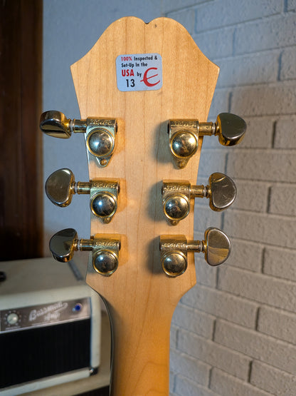 Epiphone EJ-200CE Acoustic/Electric Guitar w/Case - Natural (2009)