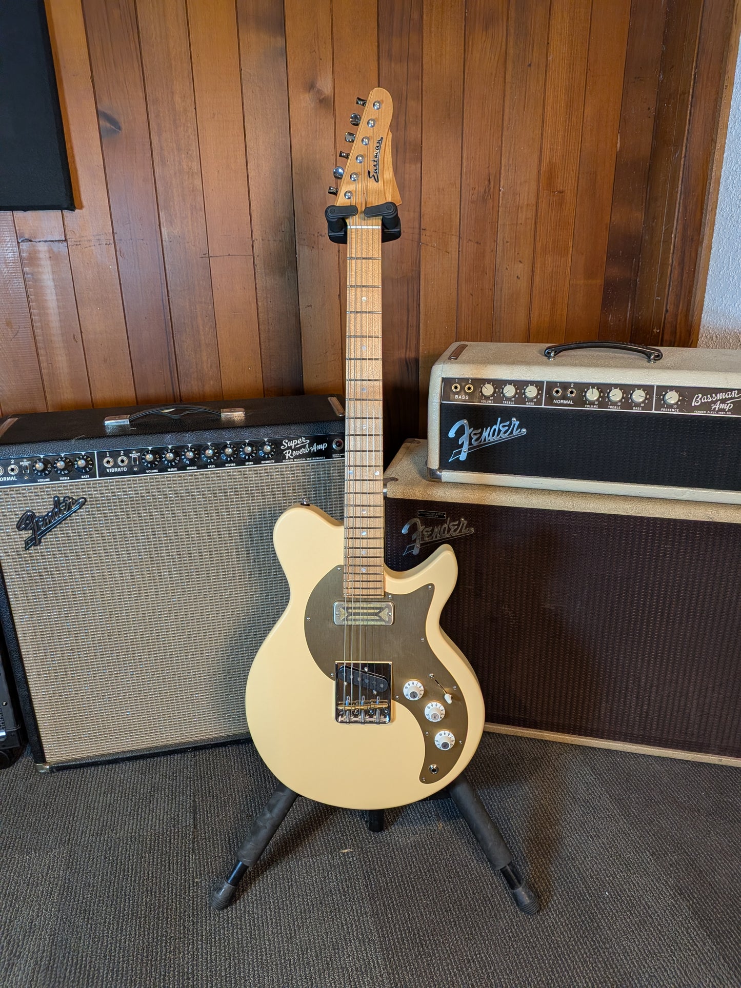 Eastman Fullertone SC'52 Electric Guitar w/Gig Bag - Desert Sand (F2501508)