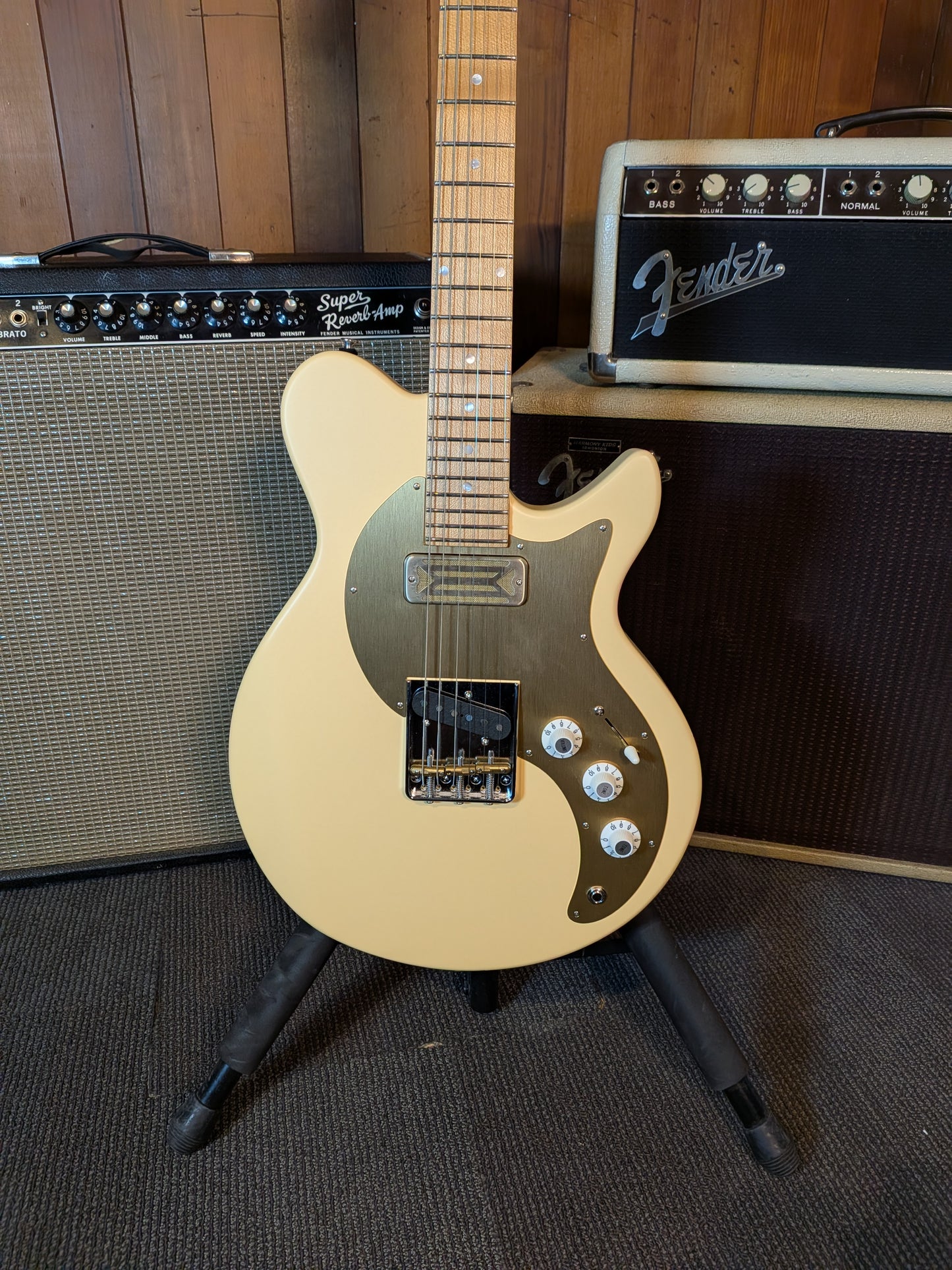 Eastman Fullertone SC'52 Electric Guitar w/Gig Bag - Desert Sand (F2501508)