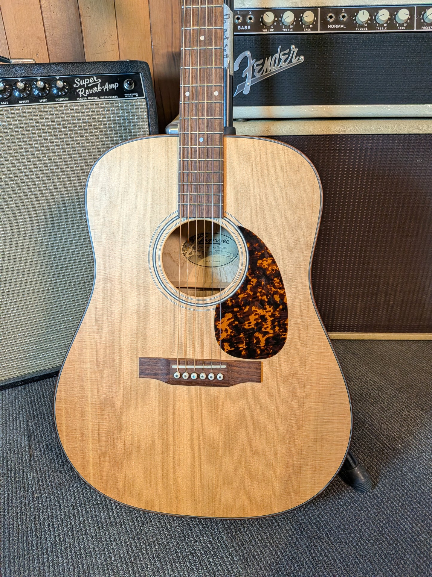 Larrivee Limited Edition D-03 Swamp Ash Dreadnought Acoustic Guitar w/Case (2014)