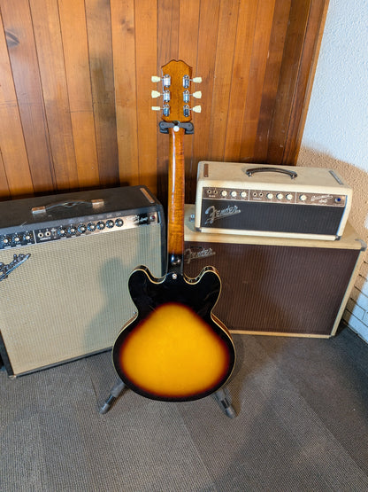 Epiphone Inspired by Gibson ES-335 Semi Hollow Electric Guitar w/Case - Vintage Sunburst (2021)