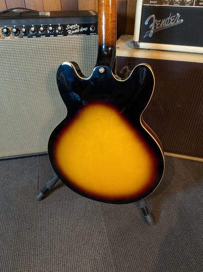 Epiphone Inspired by Gibson ES-335 Semi Hollow Electric Guitar w/Case - Vintage Sunburst (2021)