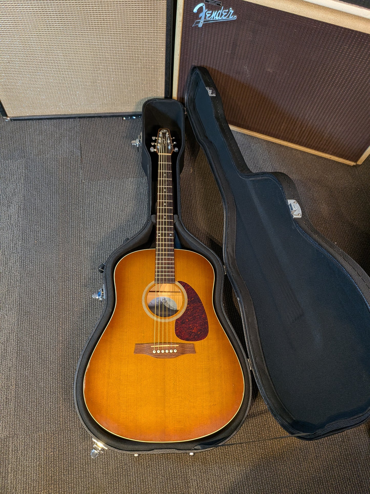 Seagull Entourage Rustic Dreadnought Acoustic Guitar w/Case - Sunburst (Used)