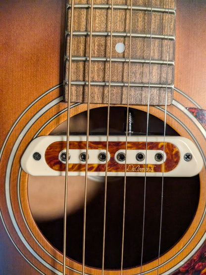 Guild M-240E Troubadour Concert Acoustic/Electric Guitar - Vintage Sunburst (Used)