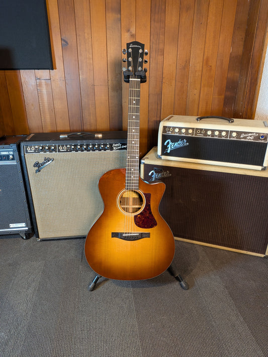 Eastman AC222CE Deluxe Grand Auditorium Acoustic/Electric Guitar w/Gig Bag - Goldburst (Serial #M2522342)