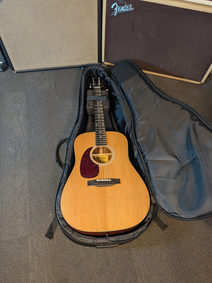 Eastman E1DL Left Handed Dreadnought Acoustic Guitar w/Gig Bag - Natural (Serial #M2529355)