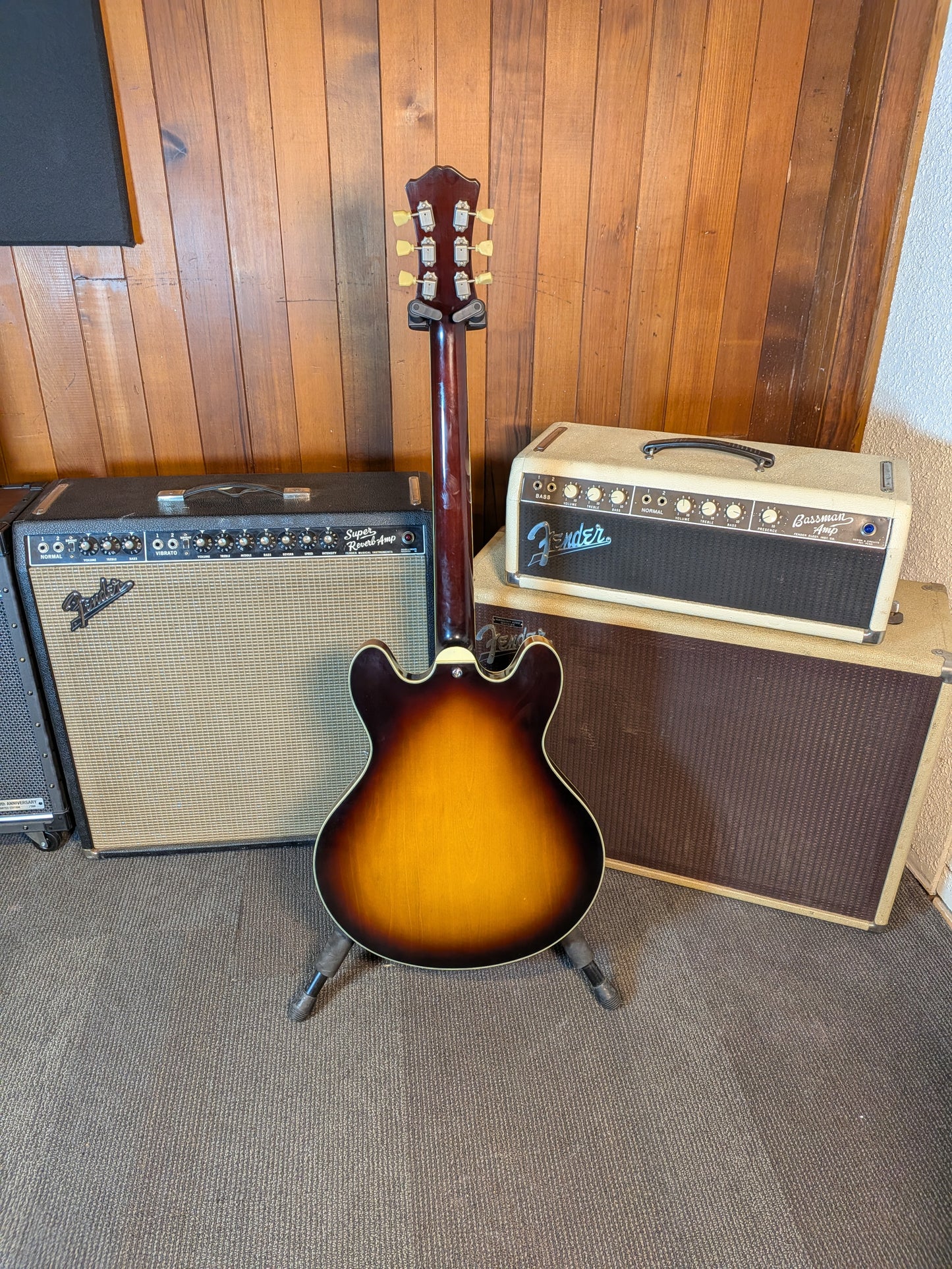 Eastman T60/TV Thinline Semi-Hollow Electric Guitar w/Case - Sunburst (Serial #P2501359)