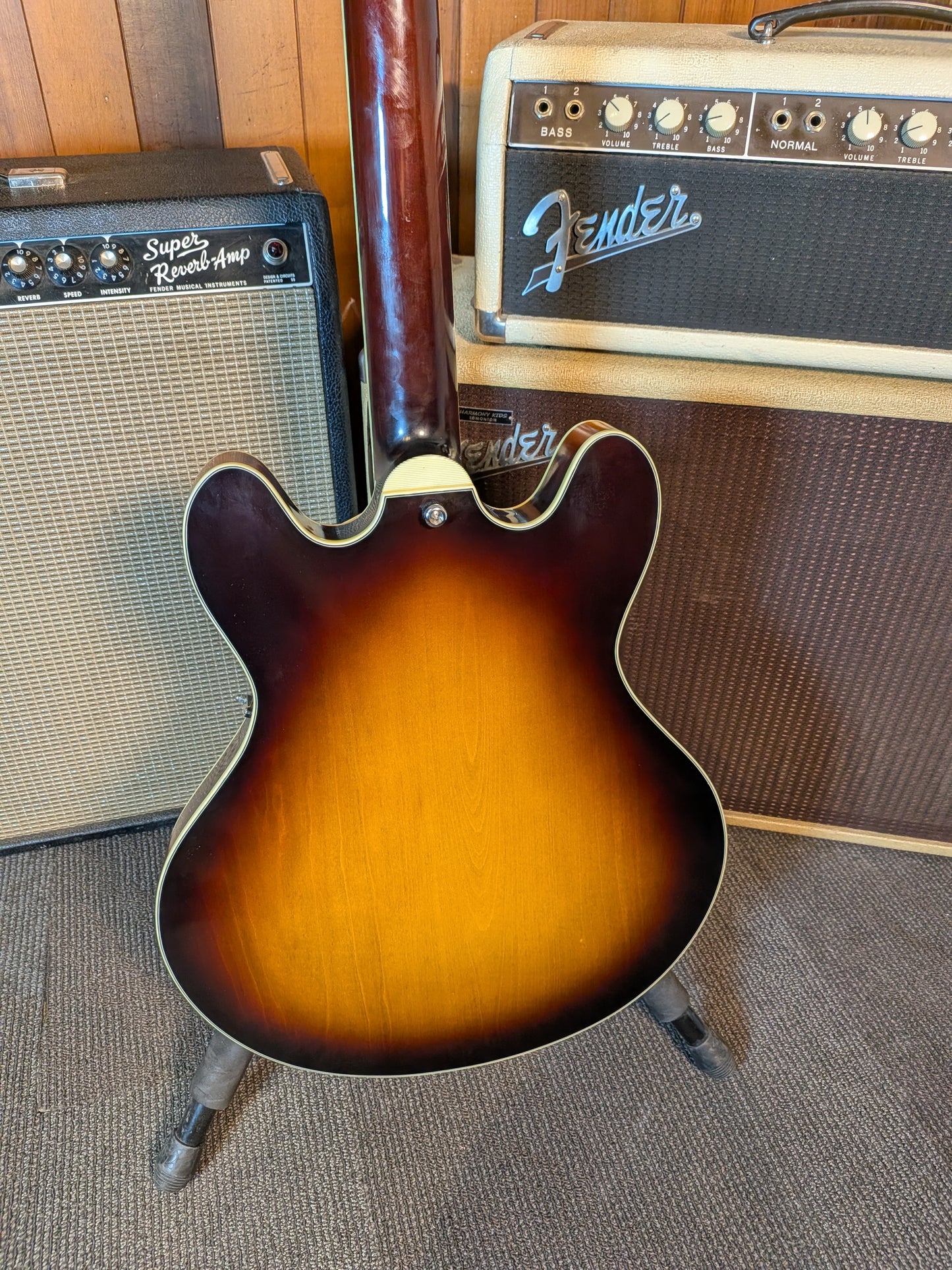 Eastman T60/TV Thinline Semi-Hollow Electric Guitar w/Case - Sunburst (Serial #P2501359)