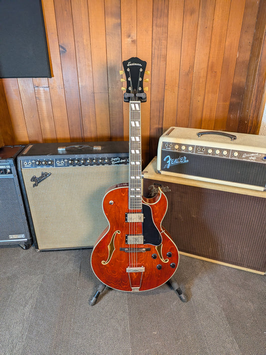 Eastman T49D/TV Hollowbody Archtop Electric Guitar w/Case - Classic Finish (Serial #P2500749)