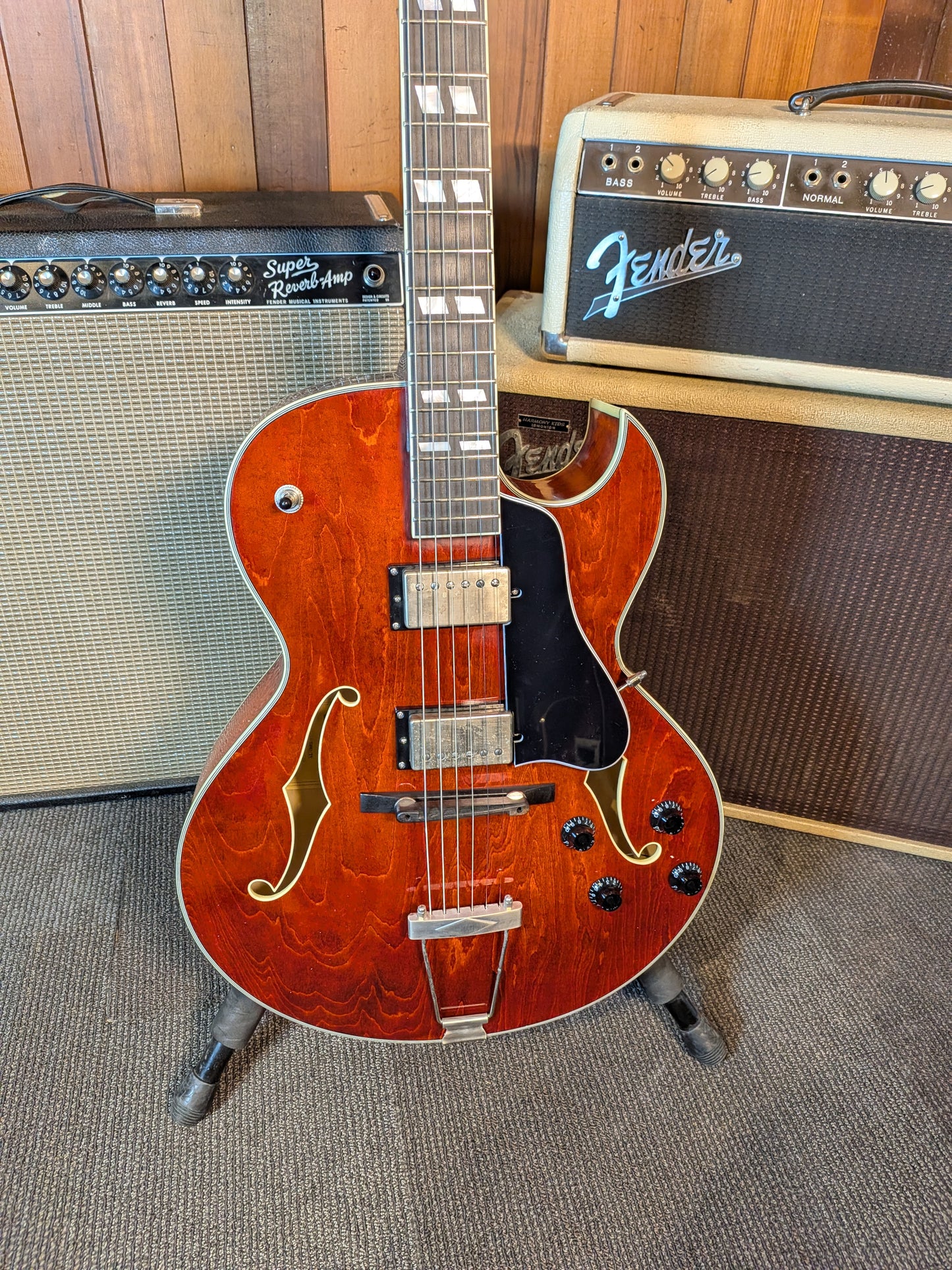 Eastman T49D/TV Hollowbody Archtop Electric Guitar w/Case - Classic Finish (Serial #P2500749)