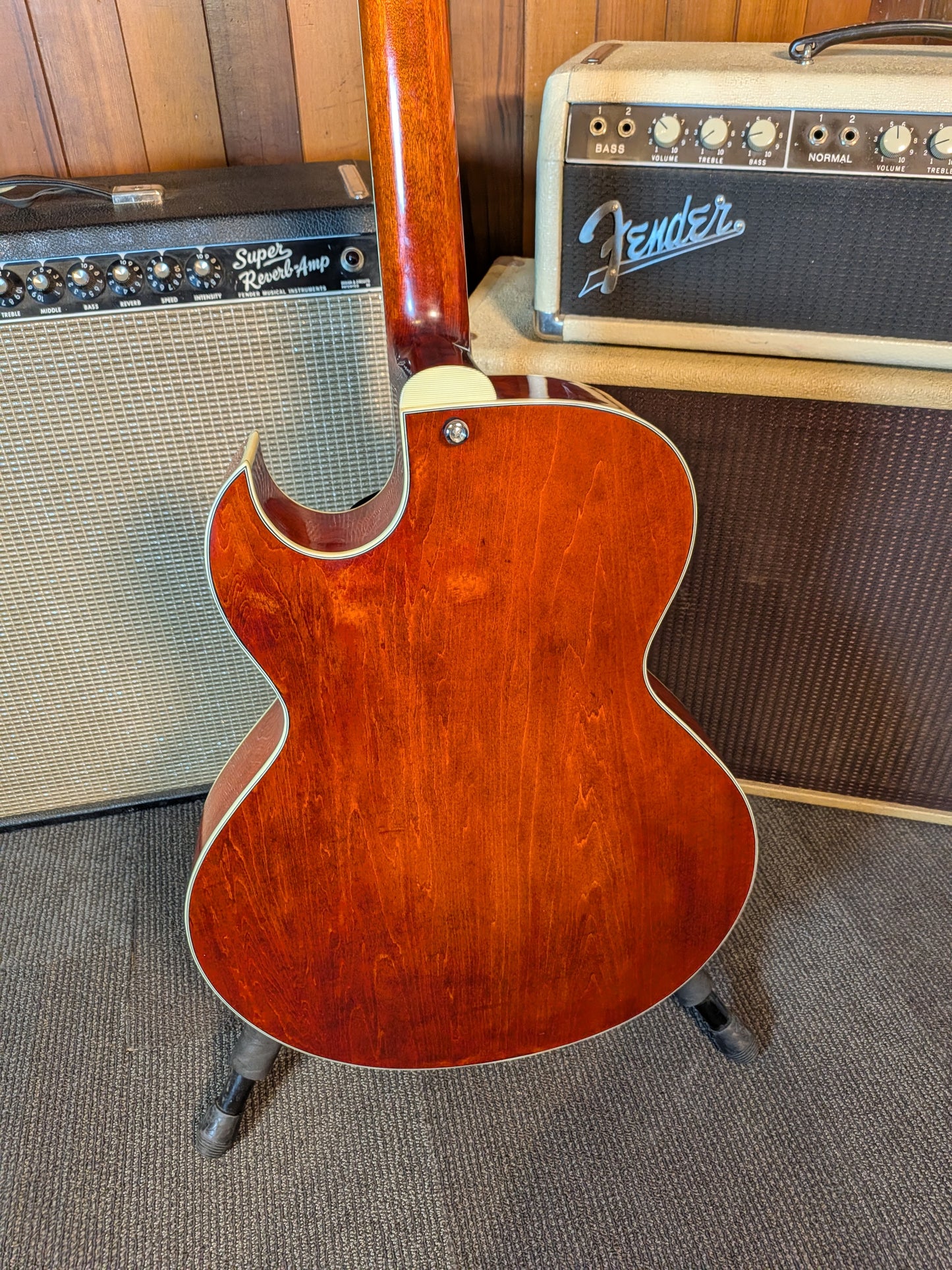 Eastman T49D/TV Hollowbody Archtop Electric Guitar w/Case - Classic Finish (Serial #P2500749)