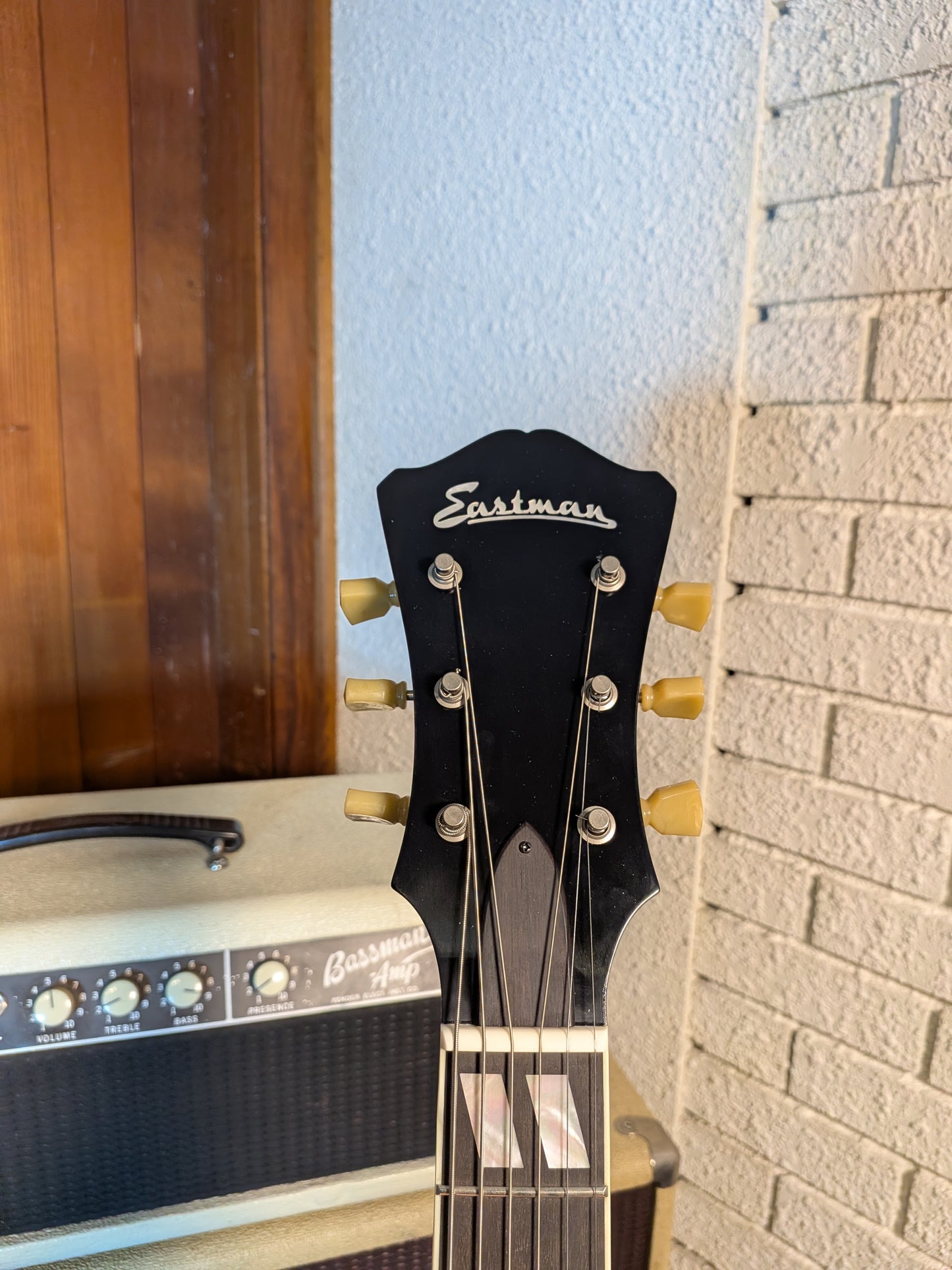 Eastman T49D/TV Hollowbody Archtop Electric Guitar w/Case - Classic Finish (Serial #P2500749)