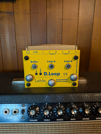 Lehle D.Loop Programmable Dual Loop Pedal w/Box (Used)