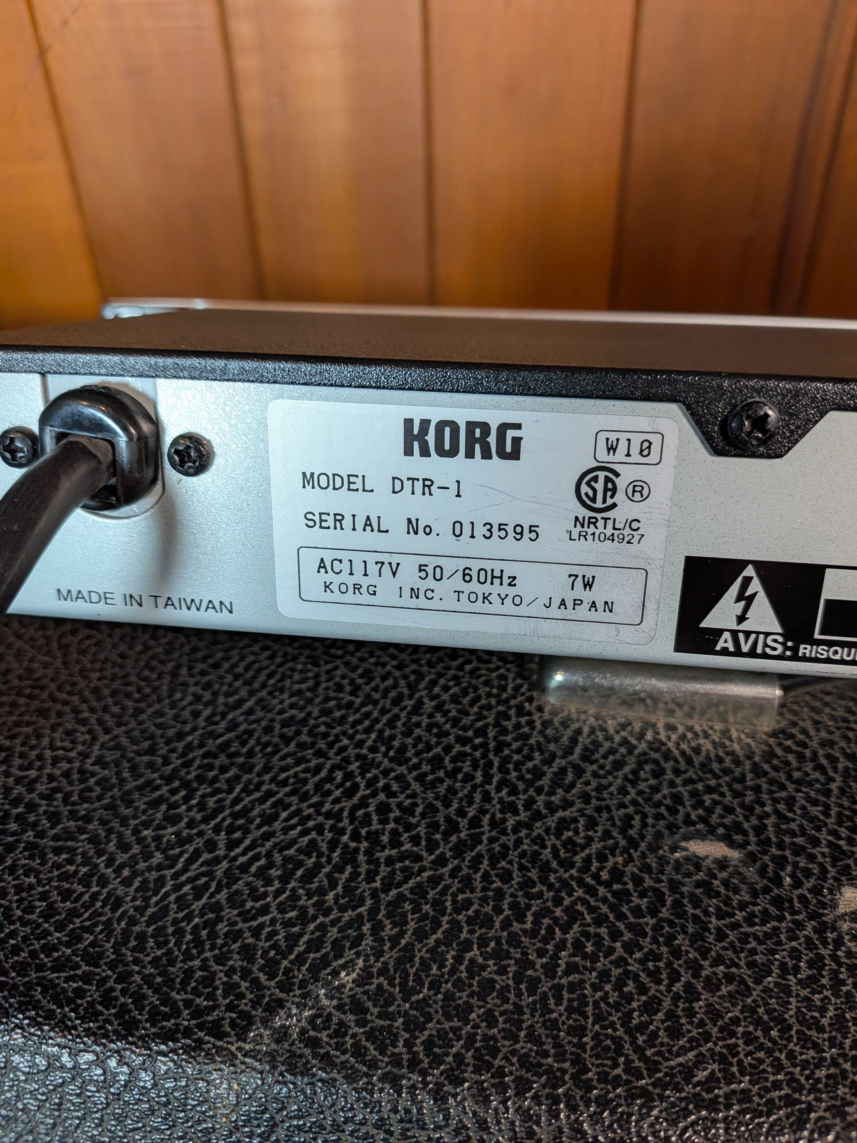 Korg ToneWorks DTR-1 Rack Tuner (Used) – Acoustic Music Shop