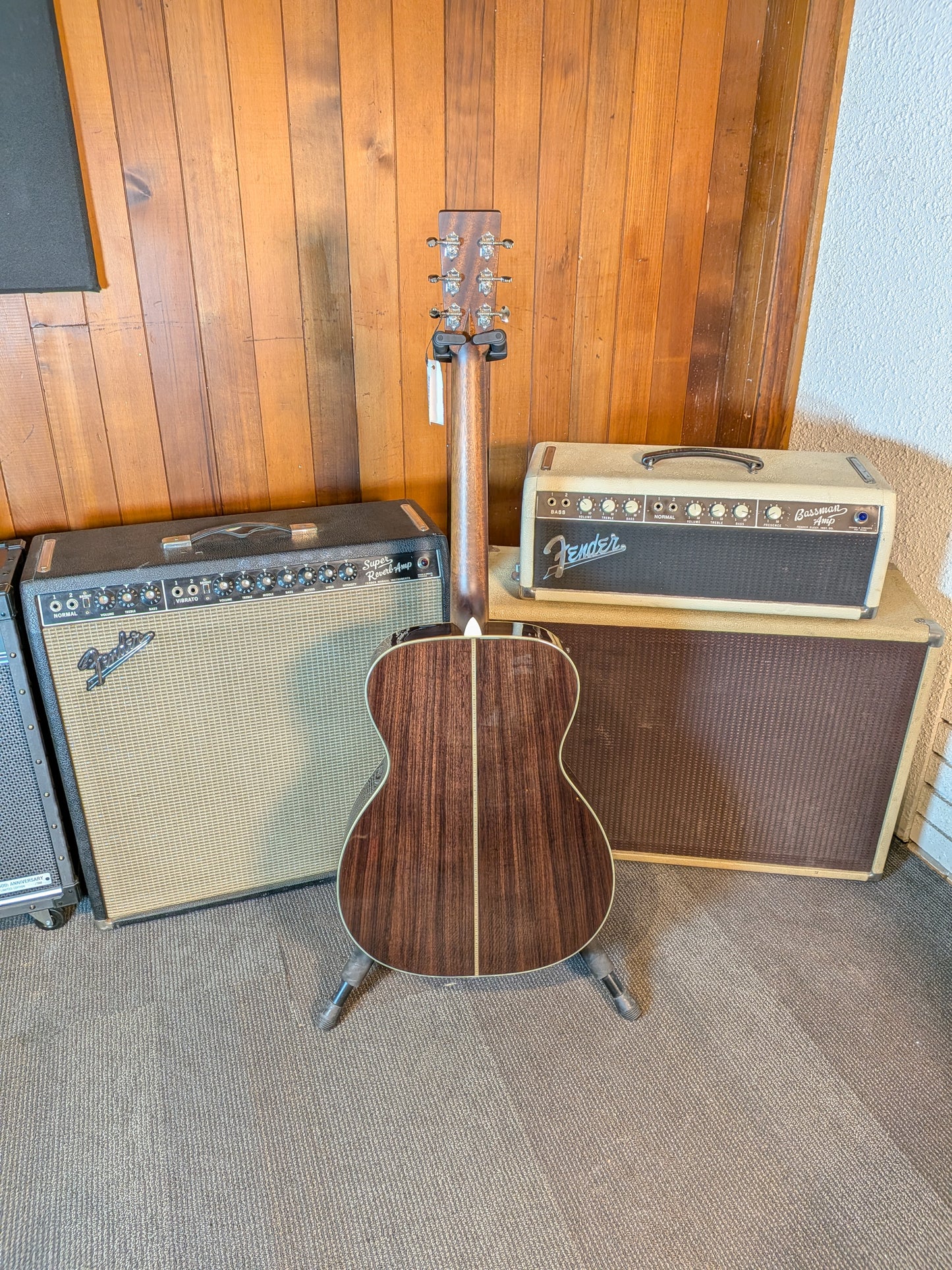 Eastman E20OM Thermo-Cure Acoustic Guitar w/Case - Natural (Serial #M2522893)