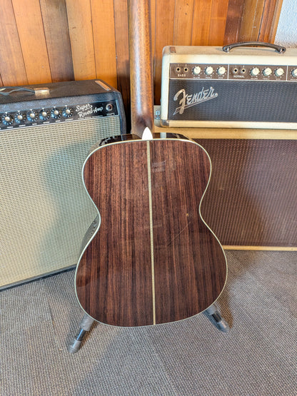 Eastman E20OM Thermo-Cure Acoustic Guitar w/Case - Natural (Serial #M2522893)