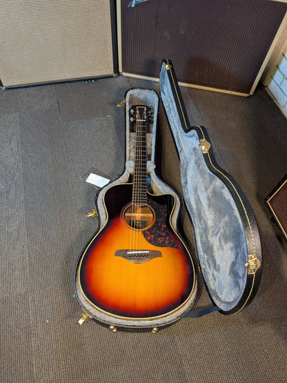 Yamaha AC3R Concert Acoustic/Electric Guitar w/Case - Vintage Sunburst (Used)