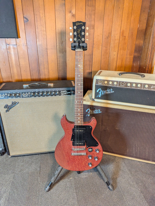 Gibson Les Paul Faded Double Cut Electric Guitar w/Case - Worn Cherry (2005)
