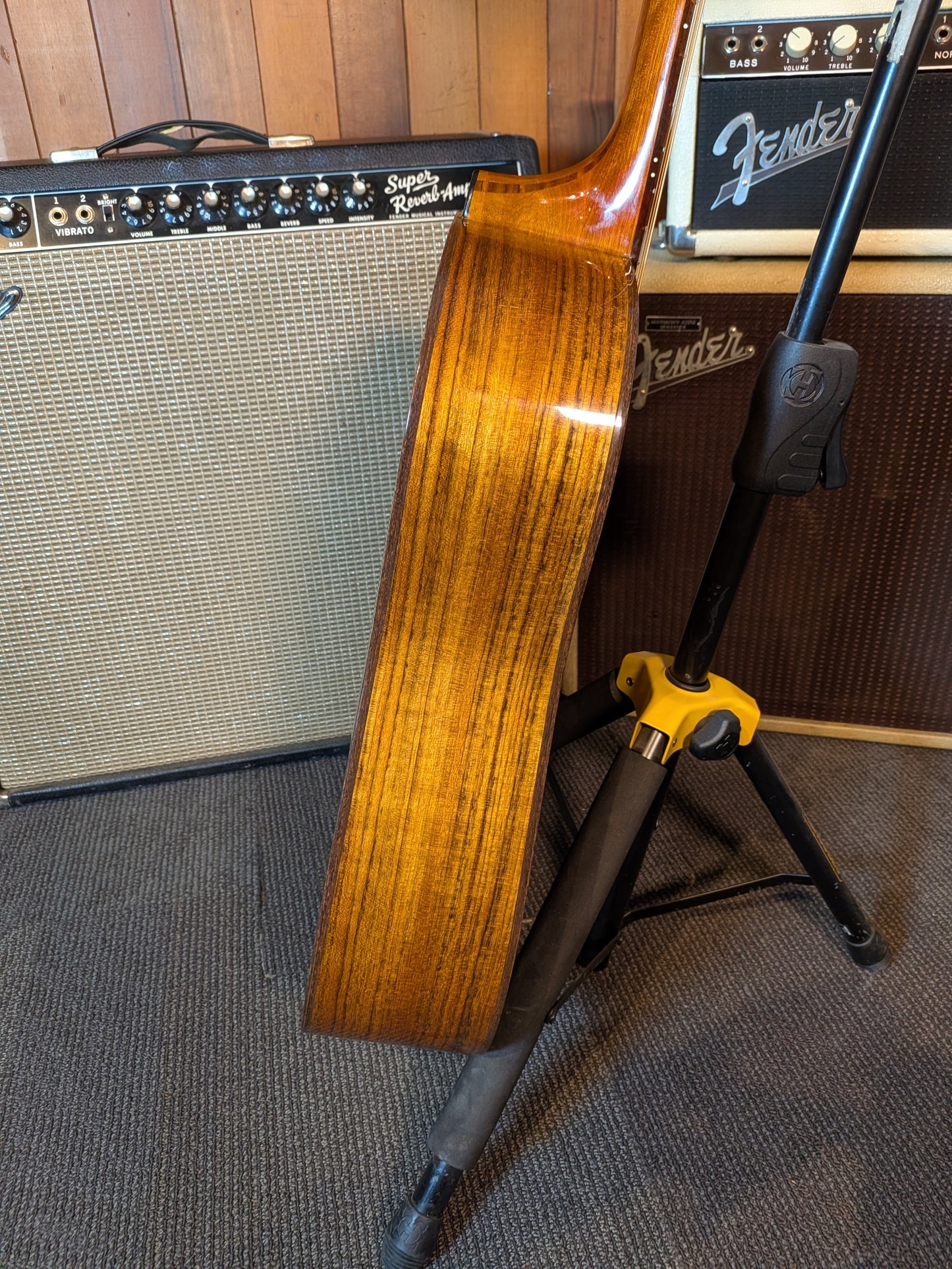 Washburn D-25S/N Slope Shoulder Acoustic Guitar w/Case (Late 1980's - Early 1990's)