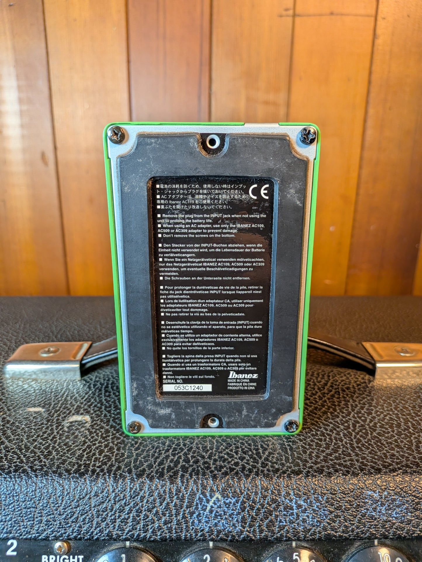 Ibanez TS7C 25th Anniversary Tube Screamer Pedal (2004)