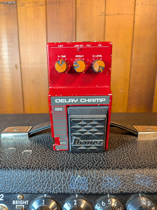 Ibanez CD10 Delay Champ Pedal (Mid to Late 1980's)