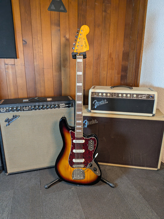 Squier Classic Vibe Bass VI Guitar w/Gig Bag - 3-Color Sunburst (2023)