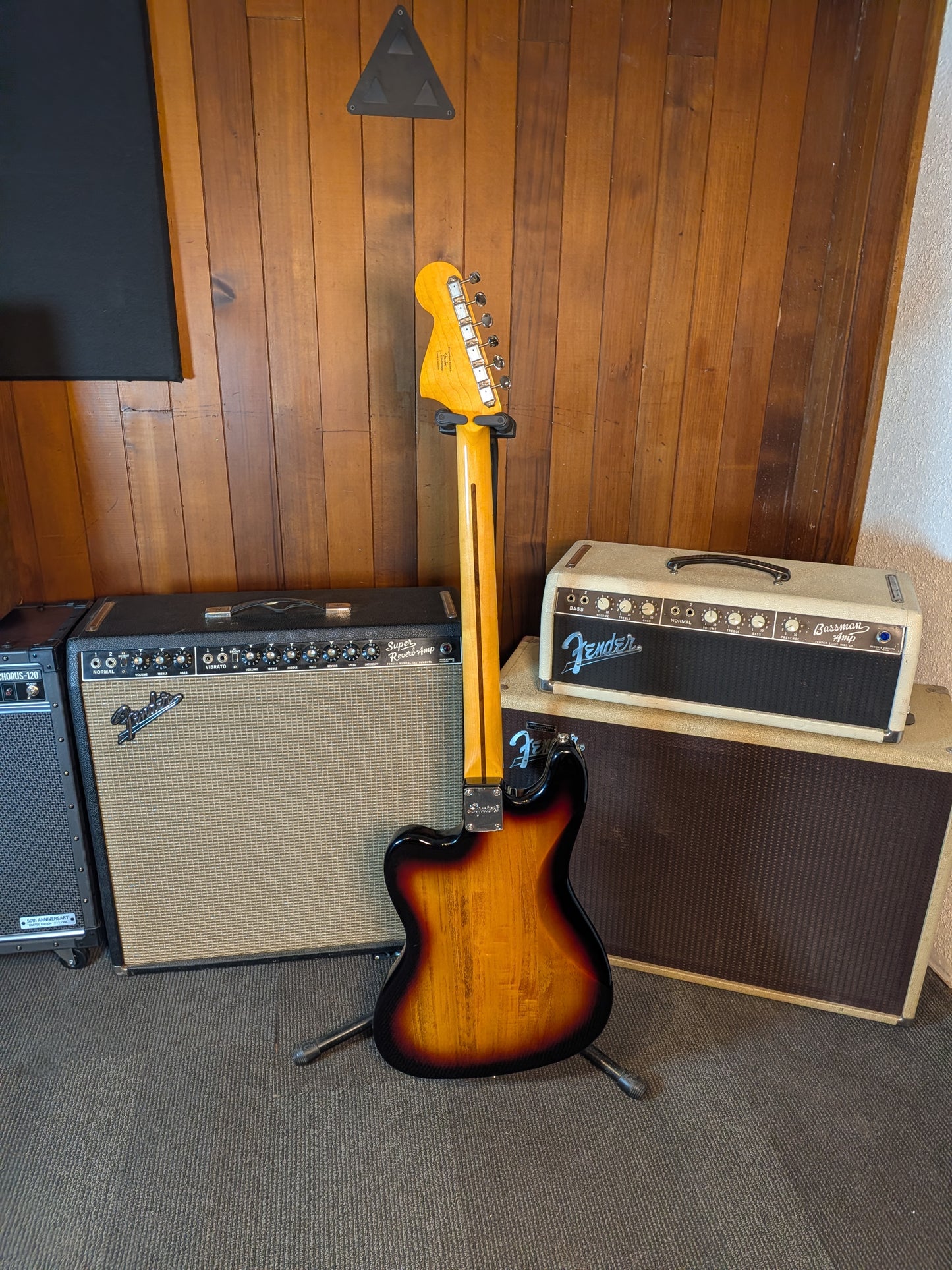 Squier Classic Vibe Bass VI Guitar w/Gig Bag - 3-Color Sunburst (2023)