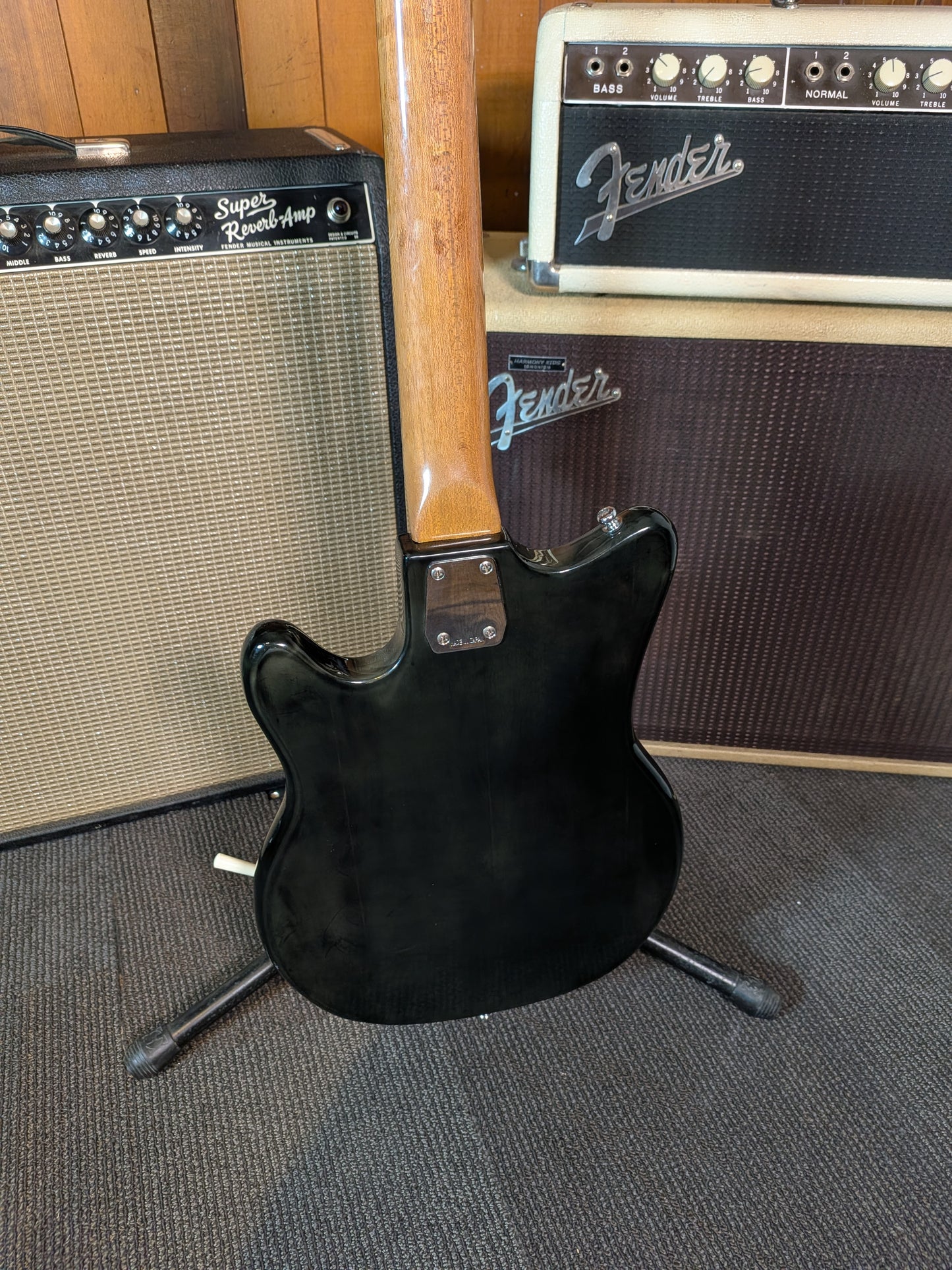 Crestwood MIJ Electric Guitar w/Case - Redburst (Late 1960's - Early 1970's)